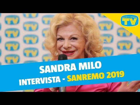 Intervista a Sandra Milo | Sanremo 2019