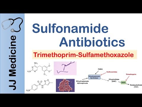 Sulfonamide antibiotics/ bacterial targets, mechanism of act...