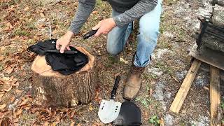 Dad's Full Review & Demo - Suprock Survival Tactical Shovel Set