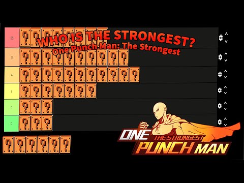Decoding One Punch Man:The Strongest Most Powerful Characters - Ultimate Tierlist