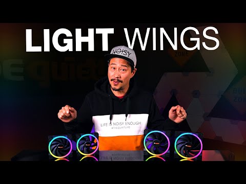LISTAN BE QUIET LIGHT WINGS 140mm PWM Triple-Set video