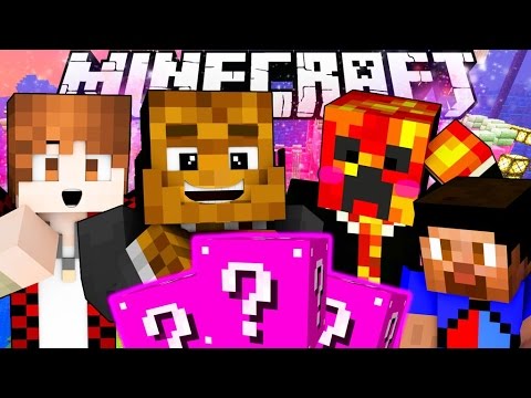 Minecraft PRINCESS LUCKY BLOCKS Sky Castle 2 VS 2 PVP Challenge w/ The Pack | JeromeASF