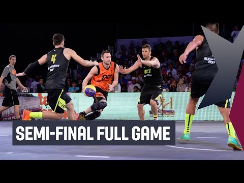 Novi Sad (SRB) vs Bucharest (ROU) - Semi-Final Full Game - 2014 FIBA 3x3 All Stars