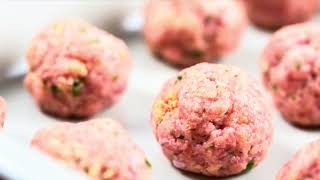 Home canning  chicken meatballs 