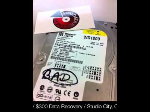 Data Recovery From Western Digital 3.5\ 120GB: 75% recovered for $300! 300 dollar data recovery