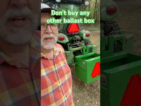 Don’t bother buying any ballast box but this - better build & perfect fit #tractor #johndeere