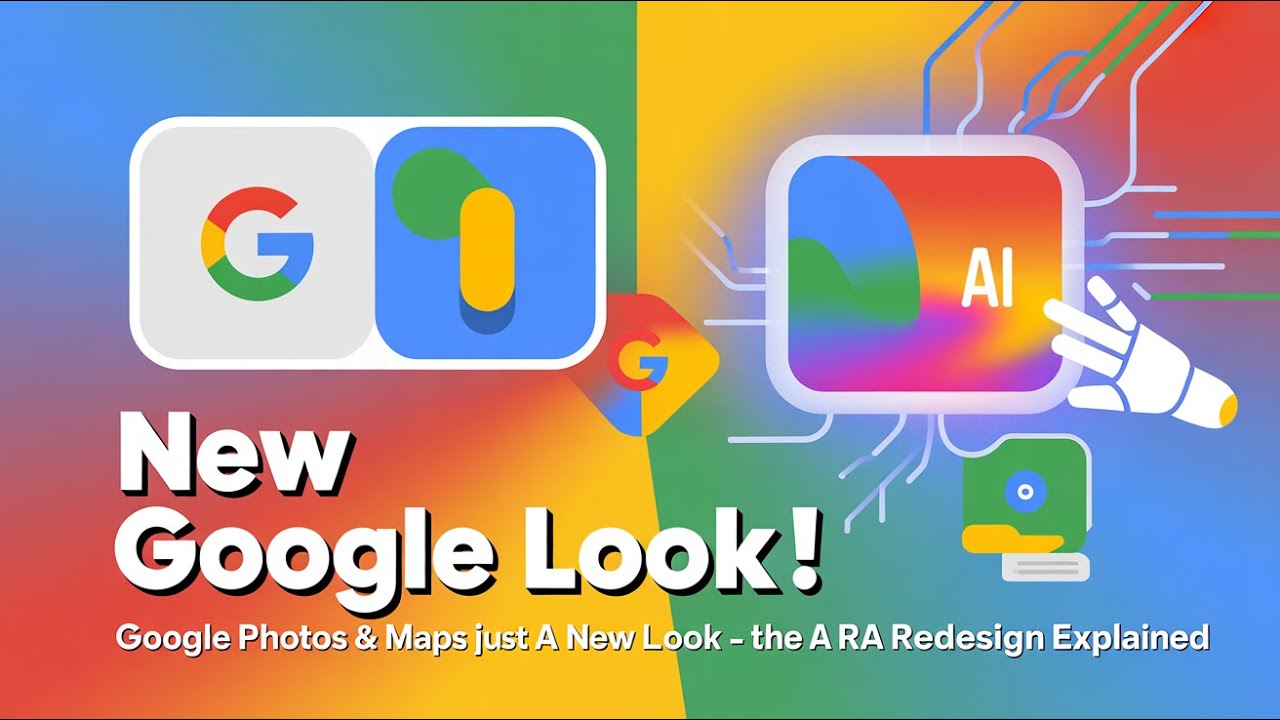 Google's AI Era: New Gradient Icons Explained