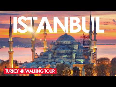 Istanbul, Turkey in 4K – A Mesmerizing Walk Through the Historic City