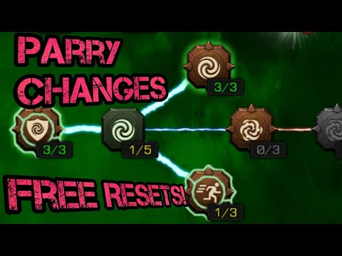 MCOC Parry Changes and Free Mastery Resets Feb 2020