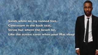 Frank Ocean - Blue Whale - Lyrics