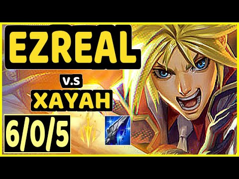 APOLLO (EZREAL) vs XAYAH - 6/0/5 KDA BOTTOM ADC CHALLENGER GAMEPLAY - NA