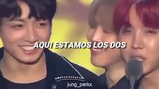 Parece que estamos enamorandonos 💖 jungkook y jimin Me Atrapo - Letra