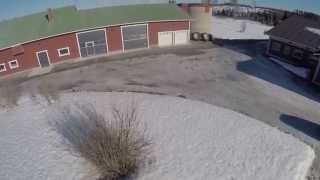 Sky view of the Dji Phantom 2 from Mikkilä