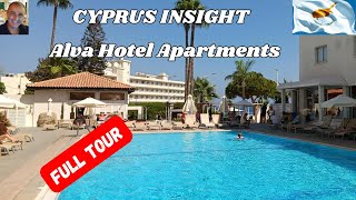 INSIDE a ONE BED SUITE at Alva Hotel Apartments  Protaras.