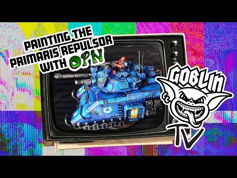 How To Paint Ultramarine Repulsor Executioner With Orc Painter Nerd