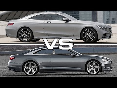 Audi A9 Prologue Concept VS Mercedes S-Class Coupe Concept || Visual Comparison