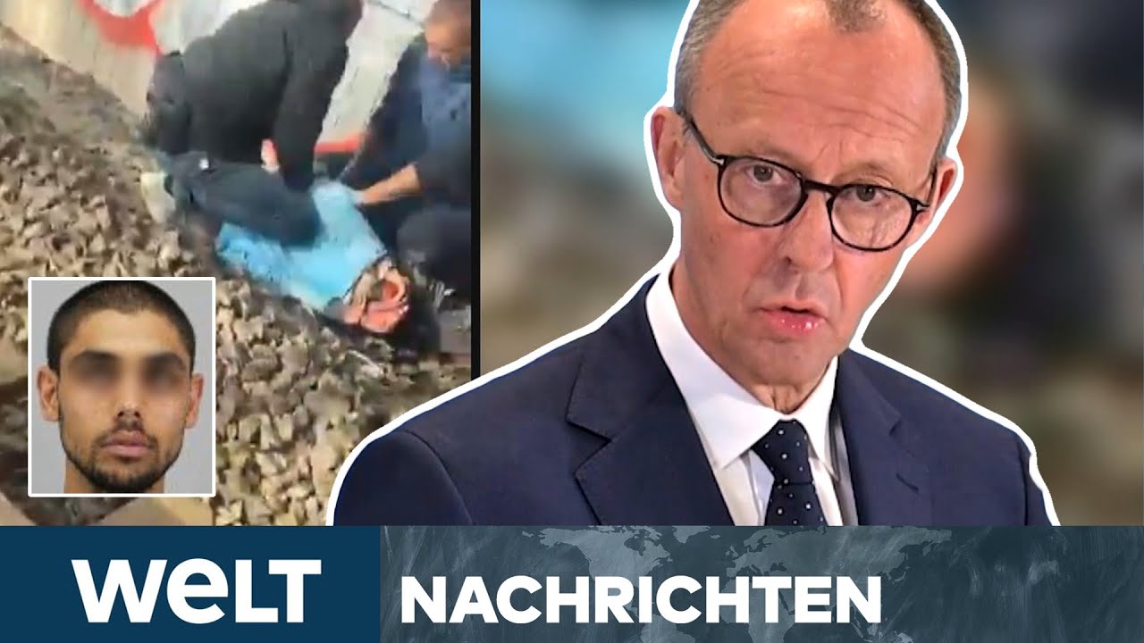 ASCHAFFENBURG MESSERATTACKE: „Das Maß ist endgültig voll!“ - Knallhartplan von Merz! | WELT Stream