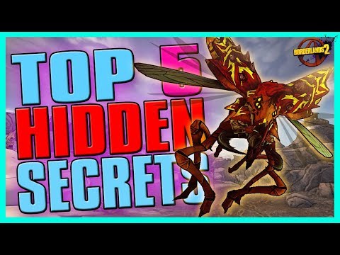 TOP 5 BEST HIDDEN SECRETS in Borderlands 2