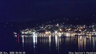 LIVE 24/7 | Skiathos Bay & Port – Real-Time Ship Spotting from Greece live webcam