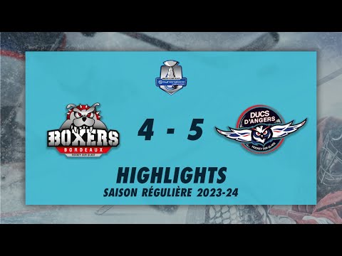 Boxers de Bordeaux 4-5 Ducs d'Angers - Highlights - Synerglace Ligue Magnus 2023/24