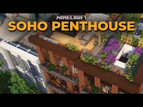 I built a SoHo-Inspired Minecraft Penthouse using Architecture Theory