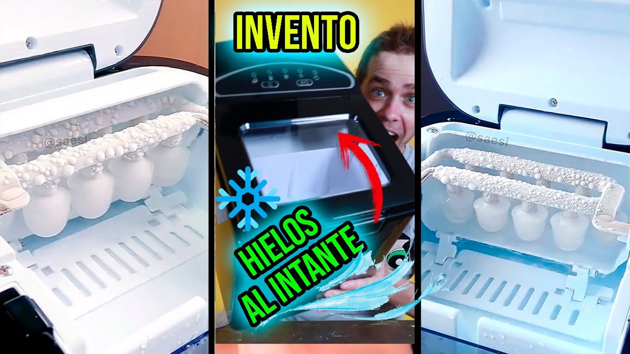#Shorts Esta maquina casera hace hielos en tan solo 8 minutos