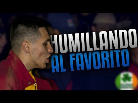 ¡HUMILLANDO al FAVORITO! | Batallas De Gallos Rap