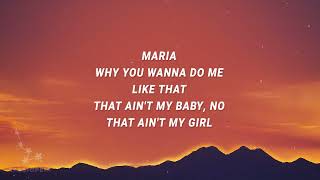 Justin Bieber - Maria (Lyrics)