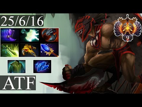 ATF - Bloodseeker | Carry Gameplay Dota 2 Patch 7.34b