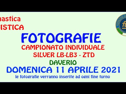 DOMENICA 11/04/2021 - CAMPIONATO INDIVIDUALE SILVER LB-LB3 - ZTD