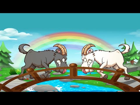 Two Silly Goats | Two Wise Goats | Moral Stories For Kids I Popular Nursery Moral Story