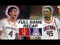 Arizona State hits HALF COURT BUZZER-BEATER to stun Arizona [FULL HIGHLIGHTS + RECAP] | CBS Sports