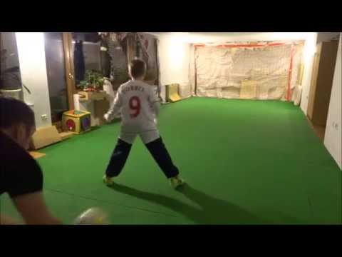 Łukasz Grab 7 Lat - trening cz.I (Marcin Grab)