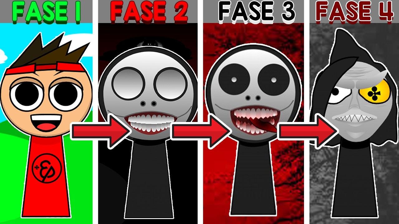Fiz Os SPRUNKIs dos YOUTUBERS De TERROR FASE 4!