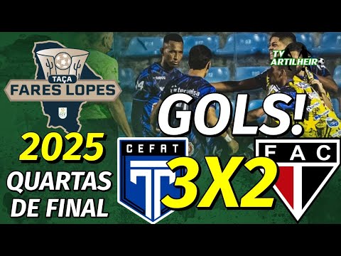 [Fares Lopes '25] Quartas | Tirol 3 X 2 Ferroviário | GOLS! | TV ARTILHEIRO