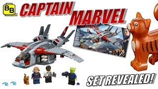2019 LEGO CAPTAIN MARVEL SET 76127 REVEALED! by BrickBros UK