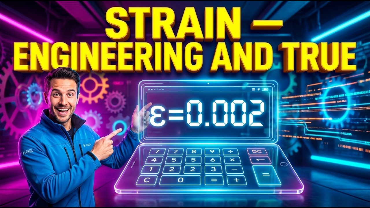 Strain Calculator — Engineering and True