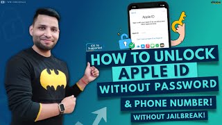 How to Unlock Apple id without Password & Phone Number (2023) Remove Apple id from iPhone in Minutes