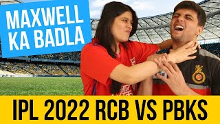 IPL 2022 - RCB vs PBKS - Royal Challengers Bangalore vs Punjab Kings