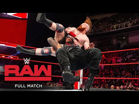 FULL MATCH - Roman Reigns vs. Sheamus: Raw, Feb. 12, 2018