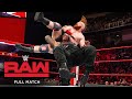 FULL MATCH Roman Reigns Vs Sheamus Raw Feb 12 2018