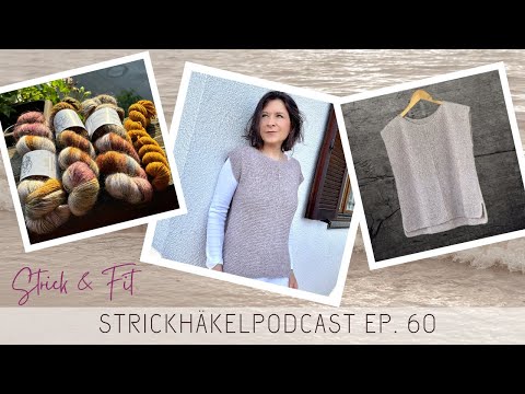 Strickhäkelpodcast Ep. 60 |  Nizza Shirt & Slipover | Wild Roses | Wolle & Buch