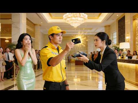 A security guard stops a delivery guy—he doesn’t know he’s the richest man’s heir. Shocking!