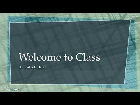 Welcome to Class: Learning Framework