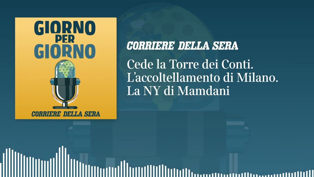 Il crollo della Torre dei Conti. L’accoltellamento di Milano. La Ny di Mamdani