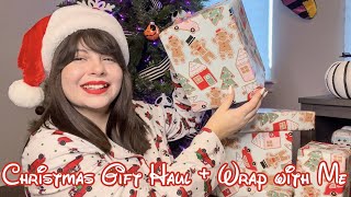Christmas Gift Haul + Wrap with Me | Vlogmas Day 23