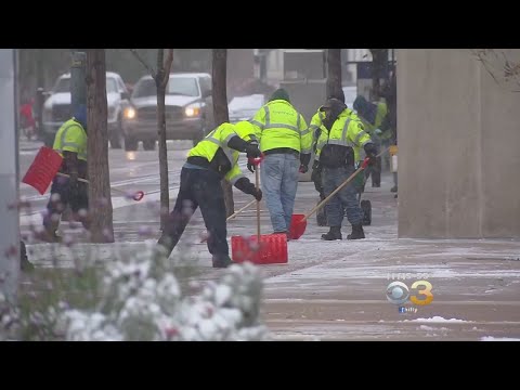 October Snow Piling Up After Storm Blew Through Colorado