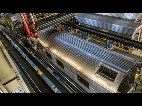 First bodyshell for new Nightjet night train fleet