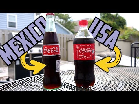 Blindverkostungstest: Mexican Coke vs. American Coke