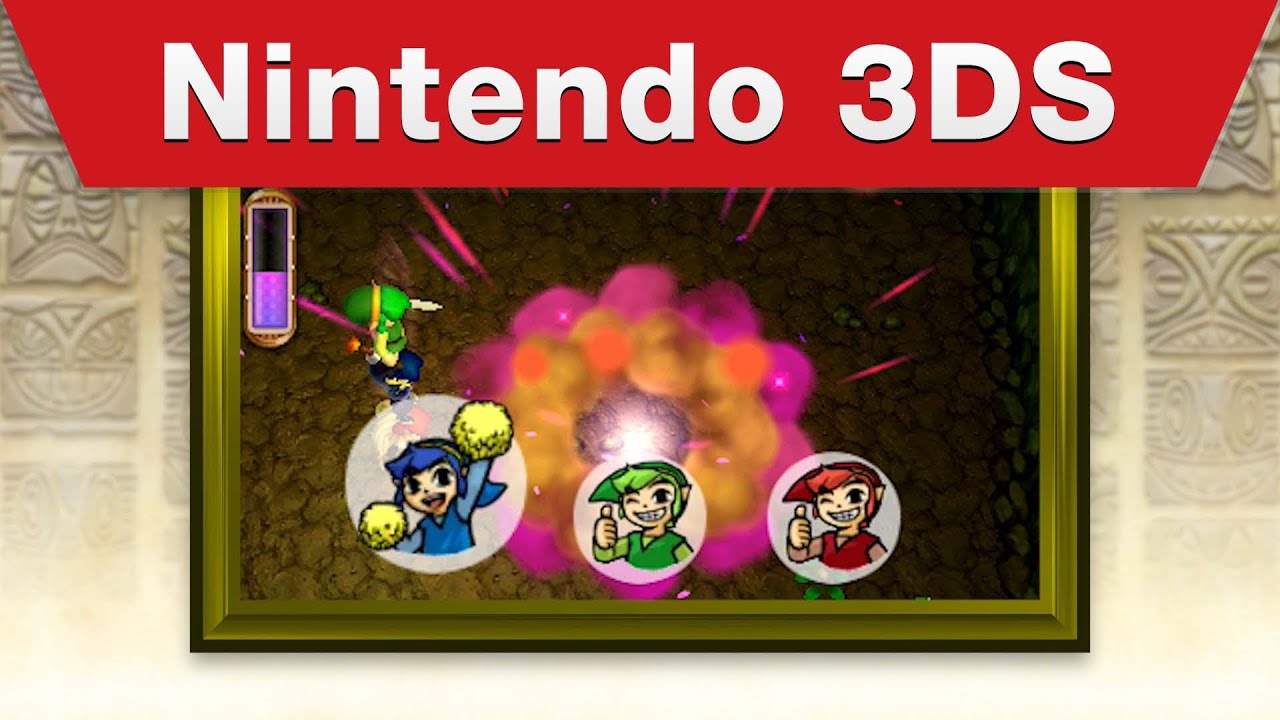 Nintendo 3DS - The Legend of Zelda: Tri Force Heroes E3 2015 Trailer - YouTube